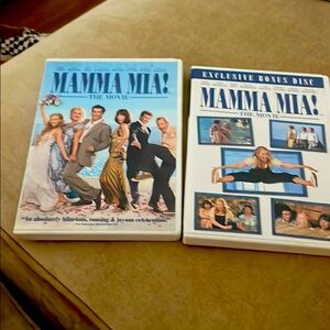 DVDs mama Mia bundle if 2 new movies